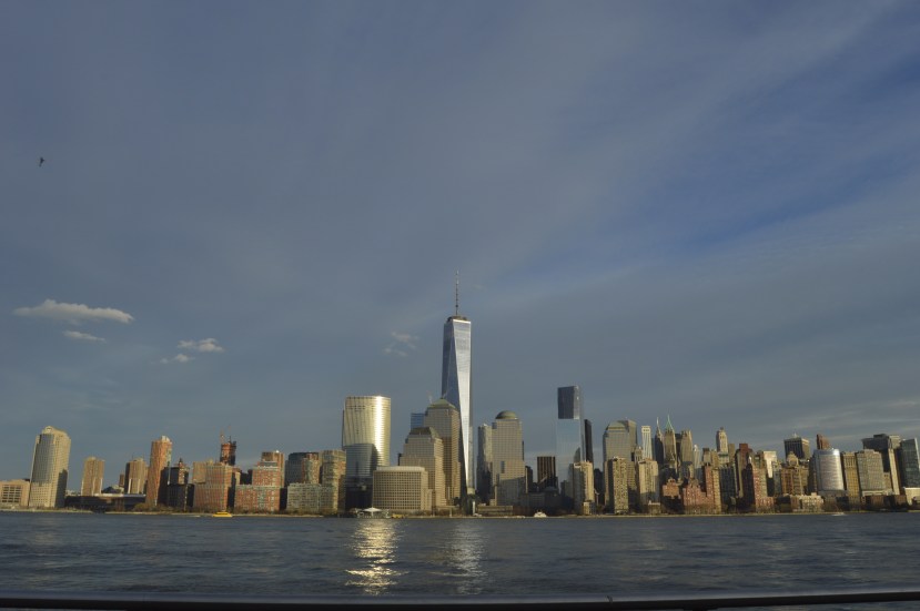 New York City Skyline. By Catherine De Las Salas. NYC. Winter 2014. 