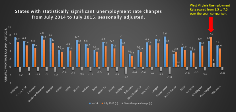 Unemployment Rate July 2015.